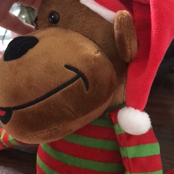 Cutest plush Holiday Monkey ever ! By Mrs Fields - Picture 6 of 11